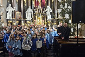 Radzyńska schola na koncercie w Łukowie