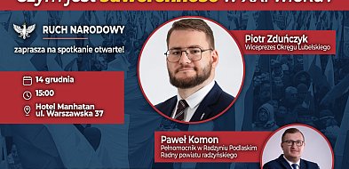 Spotkanie z przedstawicielami Konfederacji w Radzyniu - zapowiedź-247278