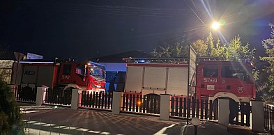 Zadymienie w Komarówce