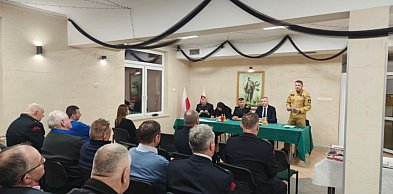 Walne zebranie OSP w Komarówce Podlaskiej