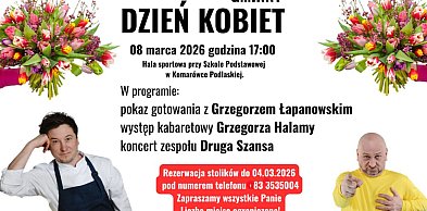 Gminny Dzień Kobiet w Komarówce Podlaskiej - zapowiedź