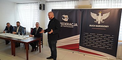 Spotkanie z przedstawicielami Konfederacji w Radzyniu