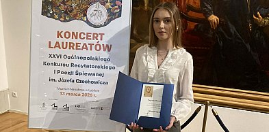 Uczennica I LO laureatką konkursu recytatorskiego