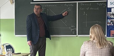 Wizyta dziekana SGH w ZSP