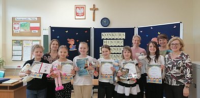 Międzyszkolny Konkurs Mistrz Pięknego Czytania w Komarówce