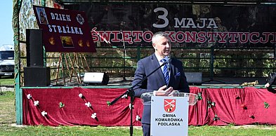 Obchody święta 3 maja i Dnia Strażaka w Komarówce Podlaskiej