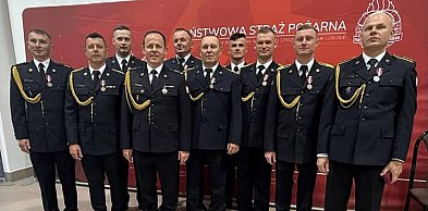 Strażacy z radzyńskiej komendy odznaczeni