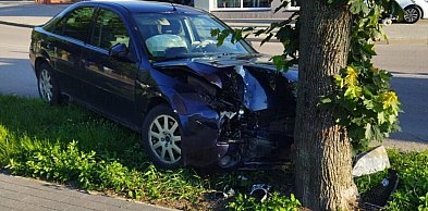 Wypadek pijanego kierowcy bez uprawnień na ul. Sitkowskiego