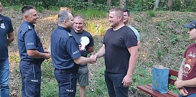 Turniej strzelecki policjantów z radzyńskiej komendy