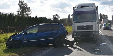 Zderzenie 4 samochodów na ul. Kockiej w Radzyniu-246189