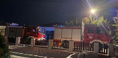 Zadymienie w Komarówce