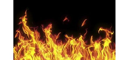 Pożar sadzy w Starej Wsi