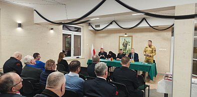 Walne zebranie OSP w Komarówce Podlaskiej