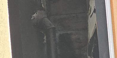 Pożar w Komarówce Podlaskiej