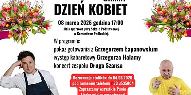 Gminny Dzień Kobiet w Komarówce Podlaskiej - zapowiedź