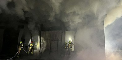 Pożar warsztatu w Branicy Suchowolskiej