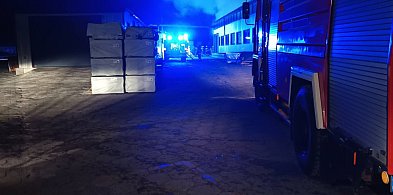 Pożar w Radzyniu na ul. Budowlanych