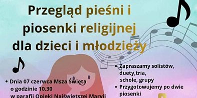 Przegląd pieśni religijnej w Przegalinach Dużych - zapowiedź