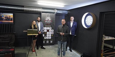 Oficjalne otwarcie siedziby klubu darterskiego w Radzyniu