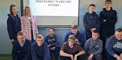 Zajęcia w ZSR nt. paniki