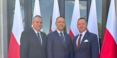 Władze powiatu radzyńskiego w pałacu prezydenckim