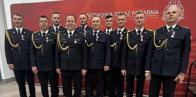 Strażacy z radzyńskiej komendy odznaczeni