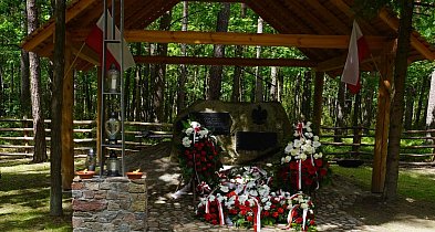 Ogólnopolska uroczystość w lesie Baran a samorządy powiatu radzyńskiego