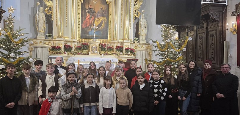 Jasełka w parafii Trójcy Św.