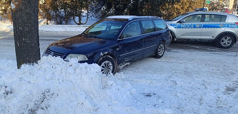 Pijany kierowca przyłapany