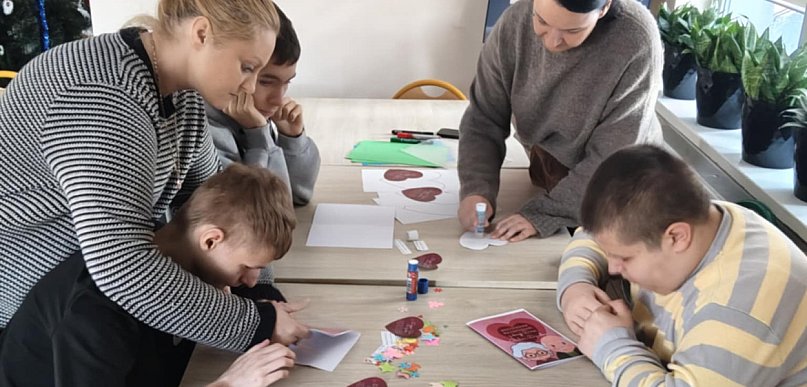 Zajęcia dla uczniów SOSW poświęcone babciom i dziadkom