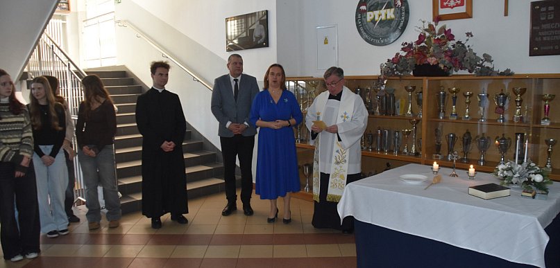 Wizyta duszpasterska w I LO