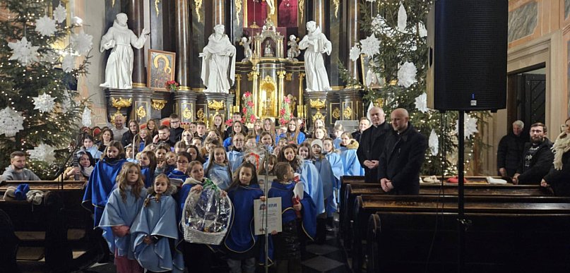 Radzyńska schola na koncercie w Łukowie