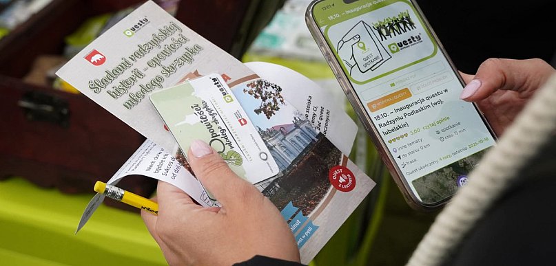 Gra "Śladami radzyńskiej historii – opowieści młodego skrzypka"