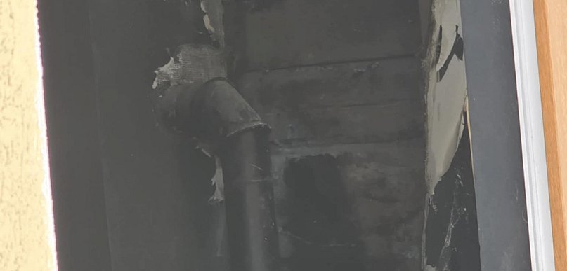 Pożar w Komarówce Podlaskiej