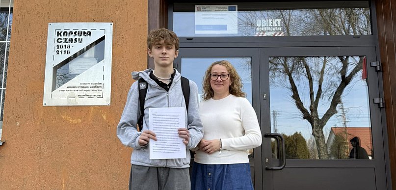 Uczeń I LO wyróżniony w konkursie Rethink America Transatlantic Relation