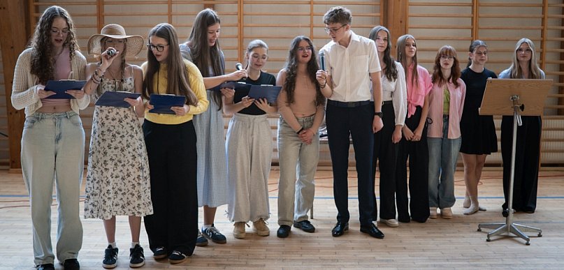 Koncert w I LO z okazji Dnia Kobiet