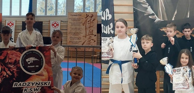 Sukcesy radzyńskich karateków w Staninie