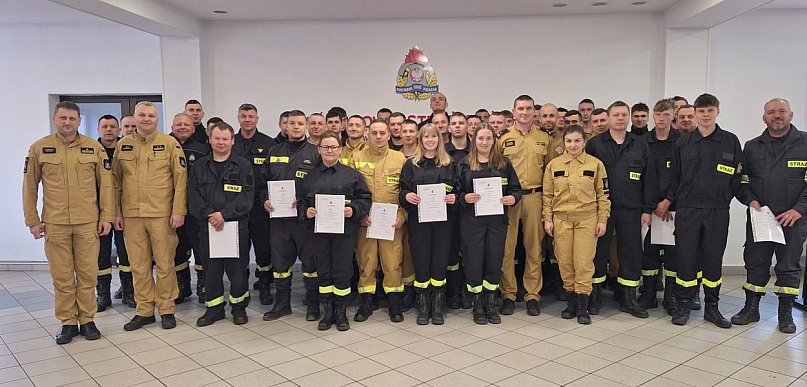 Szkolenie strażaków ratowników z OSP