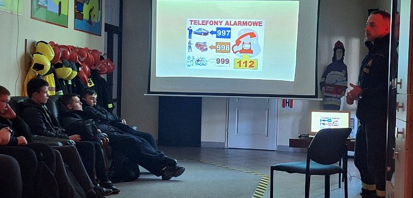 Akcja "Bezpieczni w XXI wieku" w ZSR w Woli Osowińskiej