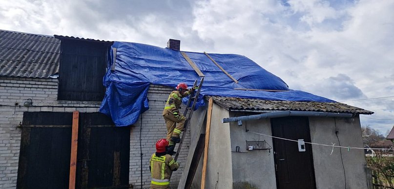 Poniedziałek Wielkanocny pracowity dla strażaków