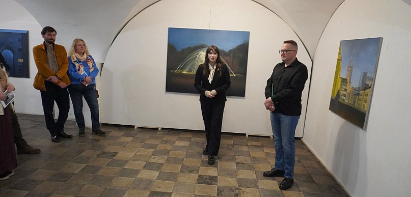 Wystawa malarstwa Zuzanny Wojczakowskiej "Pocztówka z Warszawy"