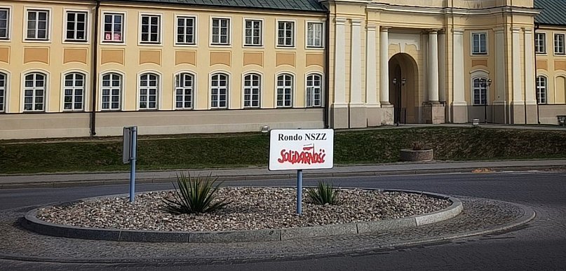 Utrudnienia w ruchu 23 i 24 IV na rondzie Solidarności