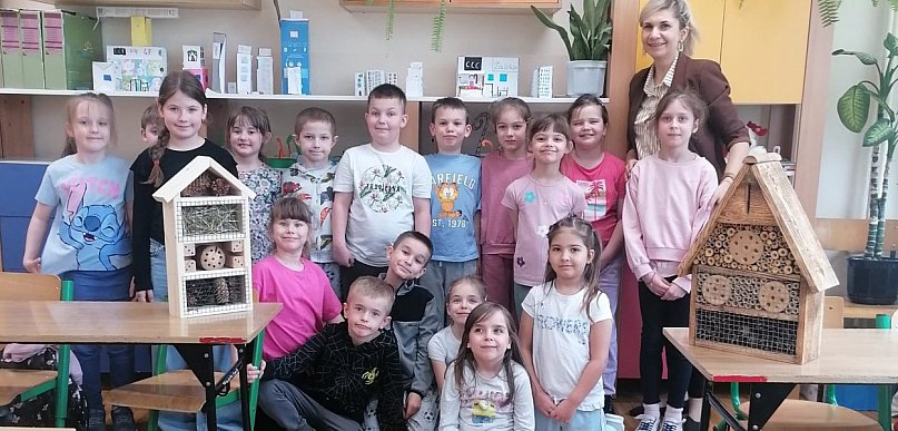 Projekt "Mali Strażnicy Przyrody" w SP w Komarówce