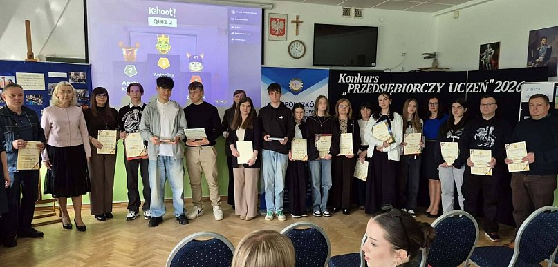 Konkurs "Przedsiębiorczy uczeń" w Radzyniu