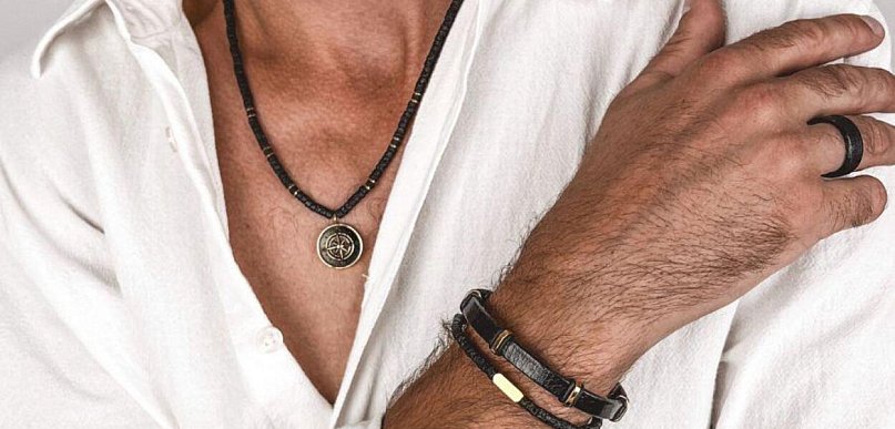 Biżuteria dla podróżnika Manoki – Róża wiatrów i mapa świata