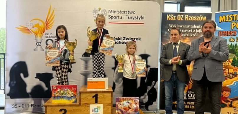 Zuzanna Mierska brązową medalistką na turnieju szachowym