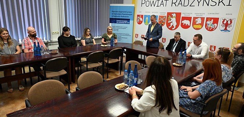 Konferencja w Starostwie podsumowująca projekt