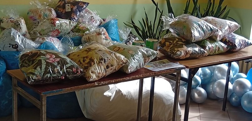 Akcja charytatywna "Kup jaśka dla Adaśka" w SP w Komarówce