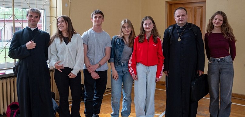 Spotkanie promujące ruch oazowy w I LO