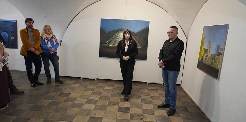 Wystawa malarstwa Zuzanny Wojczakowskiej "Pocztówka z Warszawy"